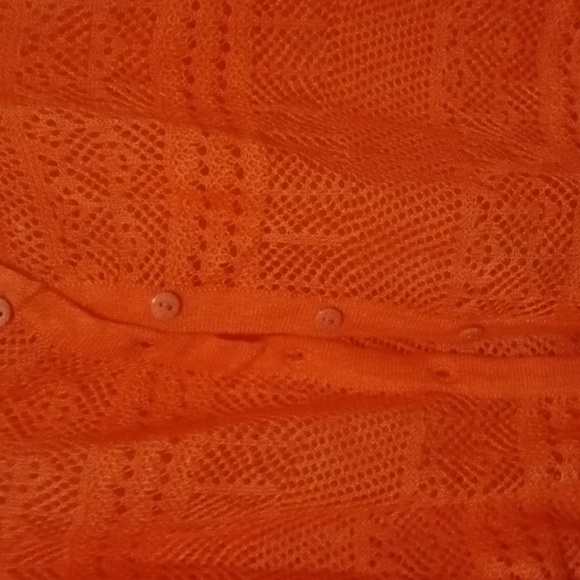 3/$50 ❤️ Denim 24/7 New Peach Shrug Size 30/32W - Picture 3 of 8